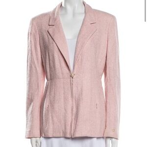 CHANEL Soft Pink Women's Blazer